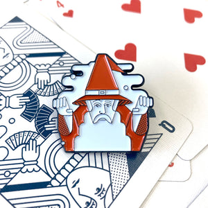 The Wizard enamel pin