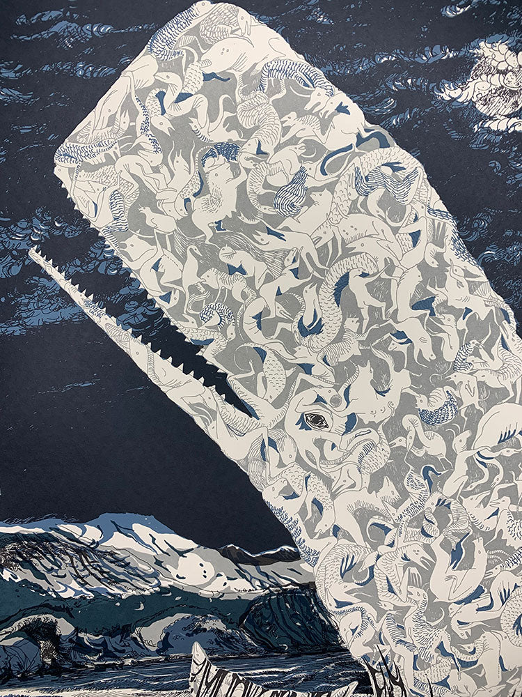 Landland Baroness 2013 tour poster Printer's Proof (RAER) Burlesque