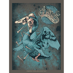 Baroness Europe Tour poster: Burlesque edition