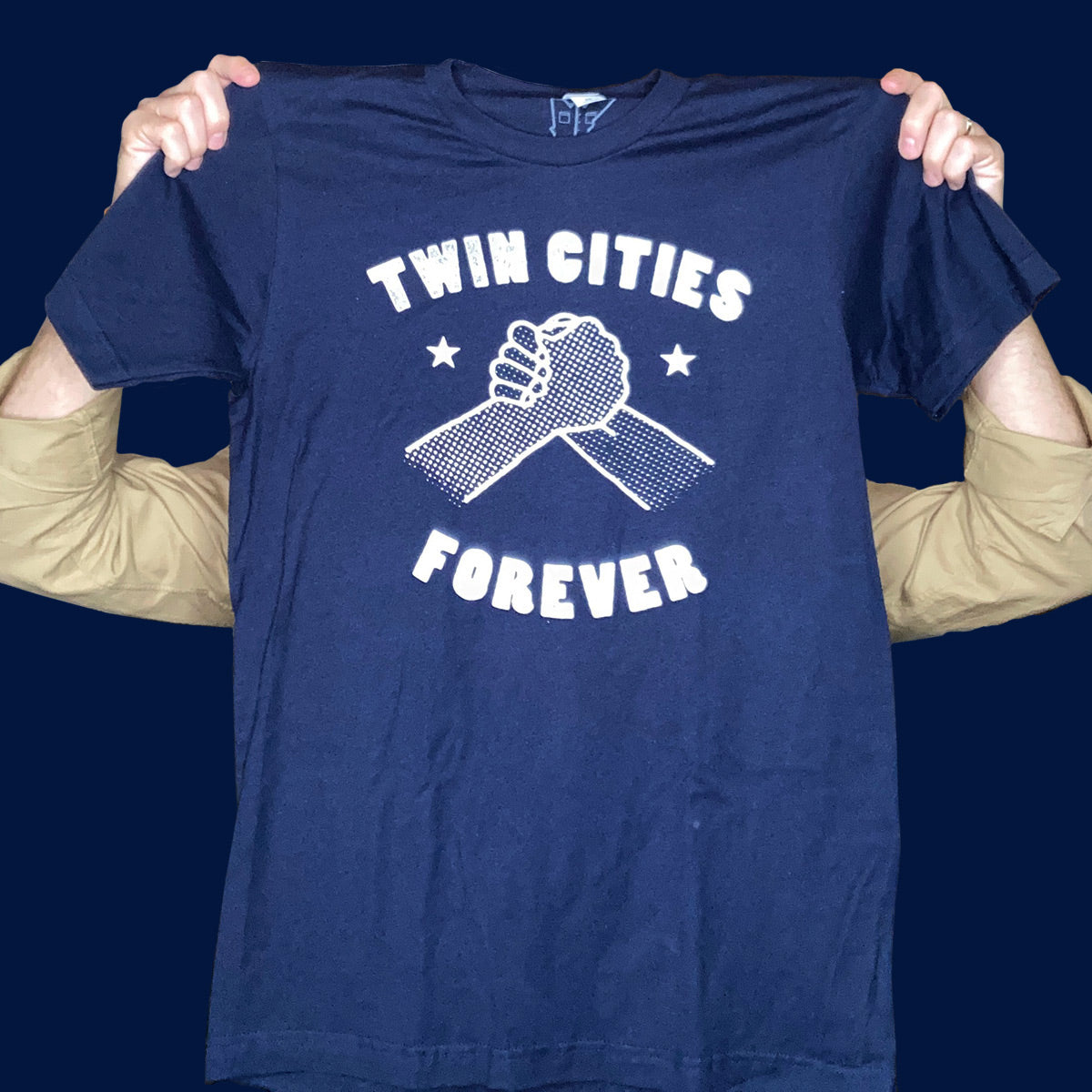 Twin Cities Forever Shirt Royal Blue x Large