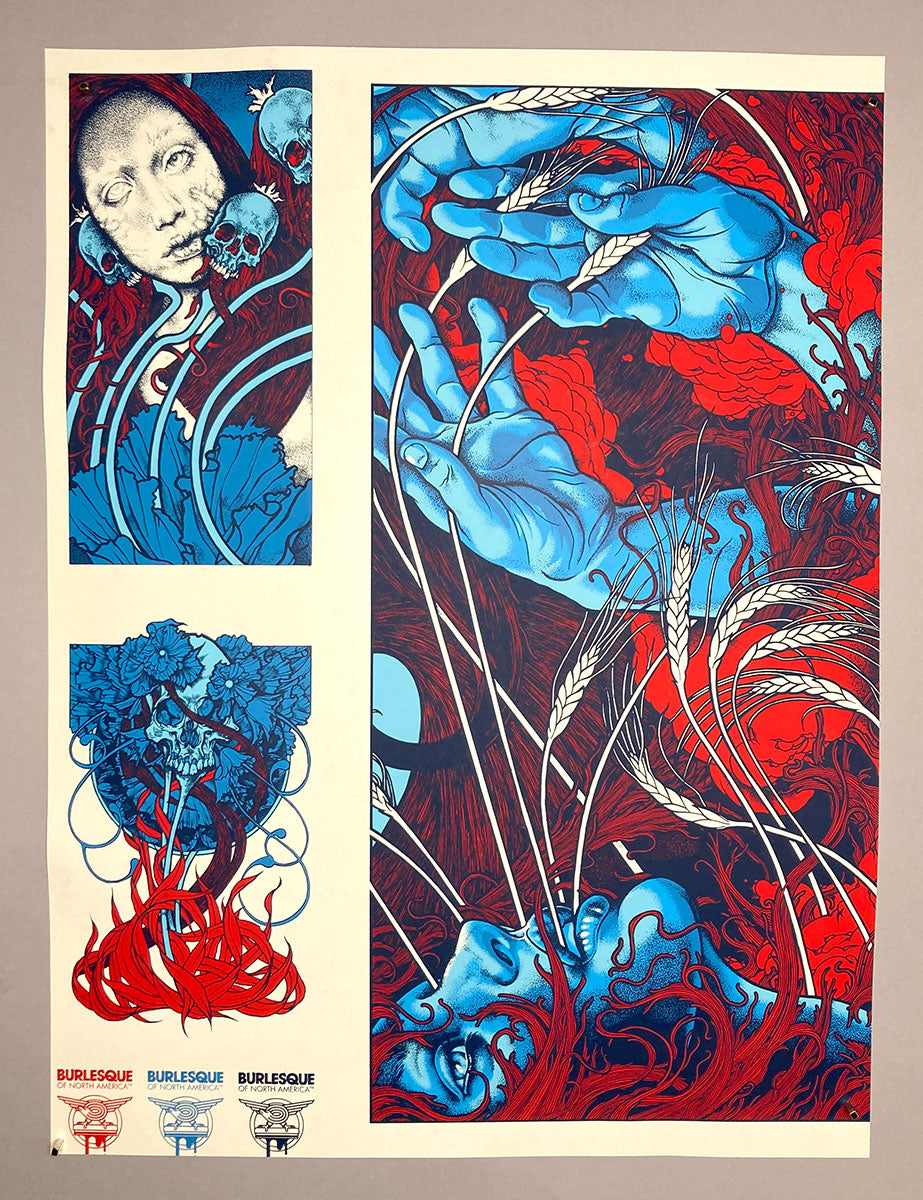 Test Print John Baizley "Taste The Sin" monochrome (RAER) Burlesque