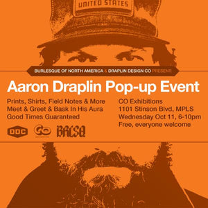 Aaron Draplin Pop-up Event