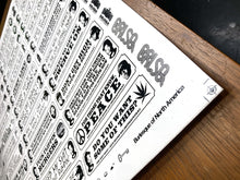 Dr. Dre Sticker Pack uncut sheet (RÆR)