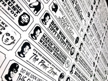 Dr. Dre Sticker Pack uncut sheet (RÆR)
