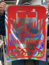 ICE Out Of Minneapolis: Special Chrome edition