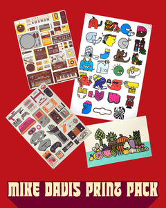 Holiday Gift Packs 2024: Mike Davis Print Pack