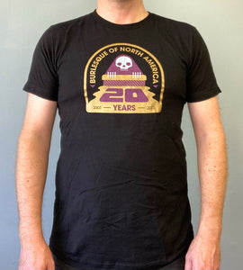 Burlesque 20 Year Anniversary shirt