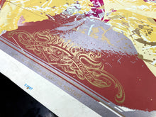Aaron Horkey - Boris Smile test print