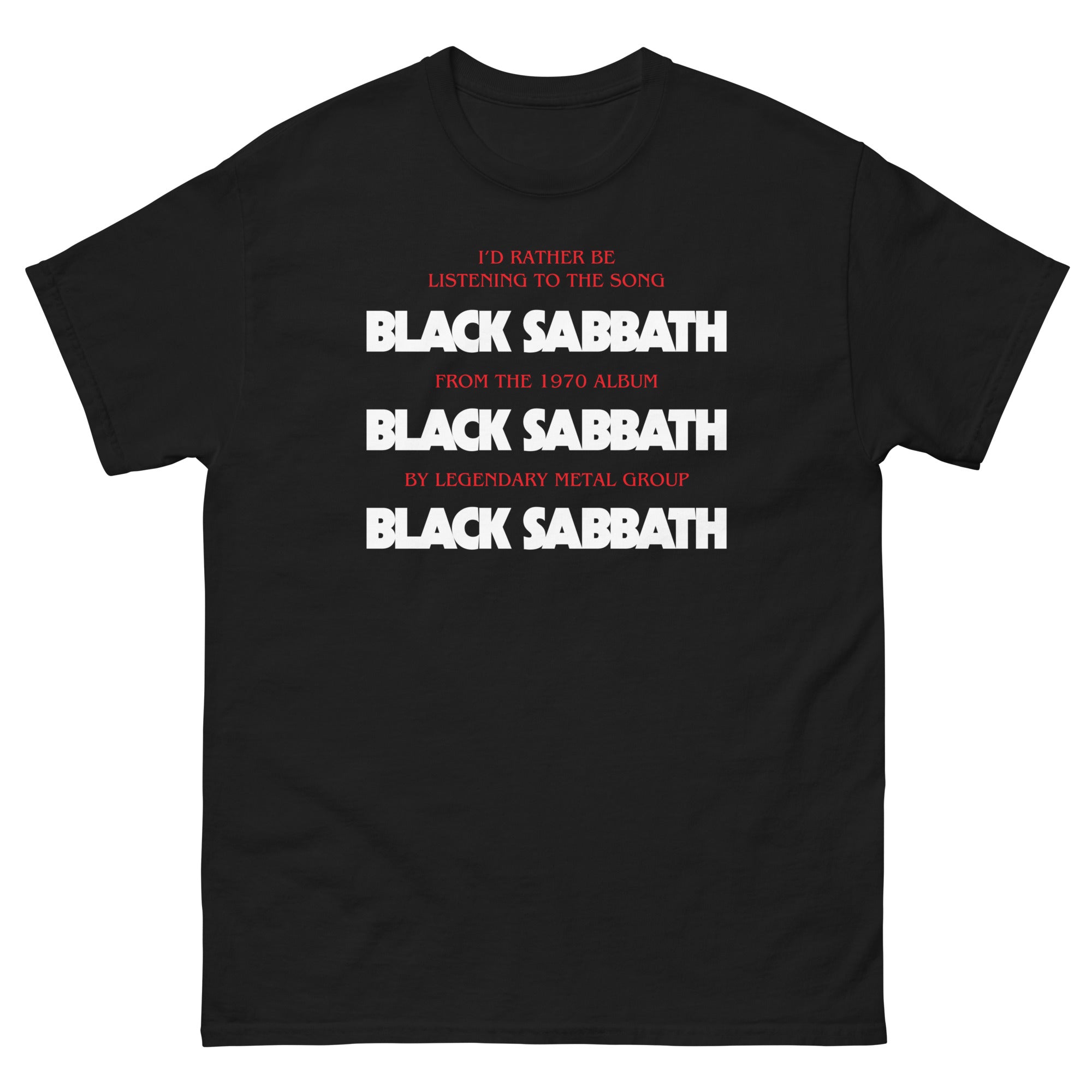Black Sabbath shirt – Burlesque of North America
