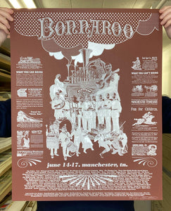 Bonnaroo 2007: Burgundy / Silver Printer's Proof (RAER)
