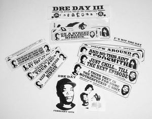 Dr. Dre Sticker Pack 2005