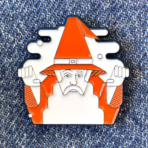 The Wizard enamel pin