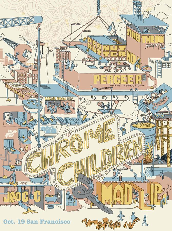 Chrome Children Tour poster – Burlesque of North America