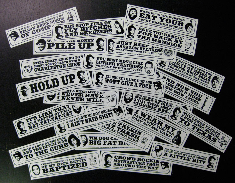 Dr. Dre Sticker Pack 2010 – Burlesque of North America