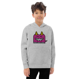 Alphabet kids fleece hoodie: M