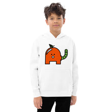 Alphabet kids fleece hoodie: A
