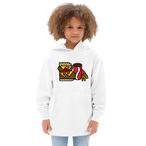 Alphabet kids fleece hoodie: B