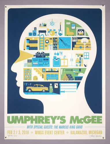Umphrey's McGee in Kalamazoo print