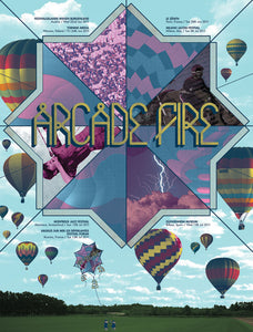 Arcade Fire Europe tour 2011