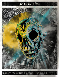 Arcade Fire Reklektor Arcade Fire: Reflektor Tour poster #6 – Burlesque of North America