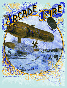 Arcade Fire Winter 2005 Tour print