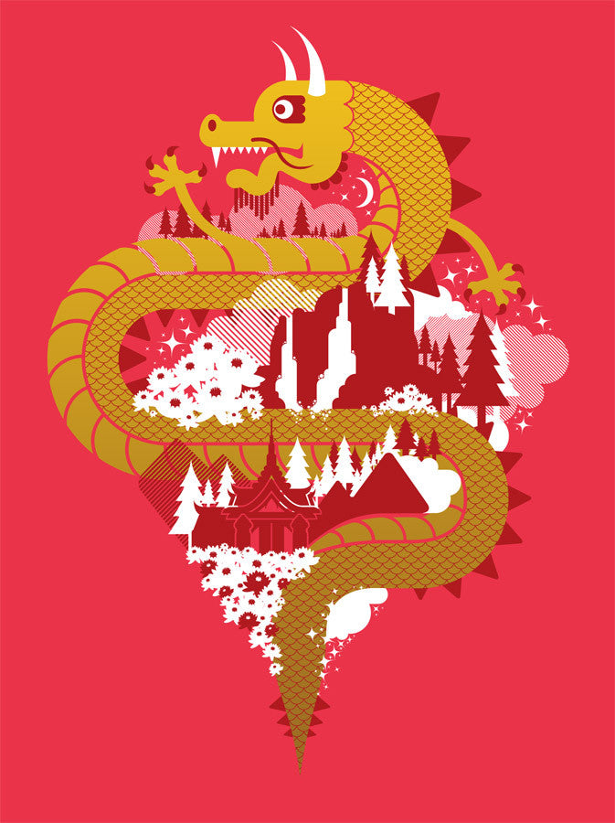 Year Of The Dragon print: 2012 edition