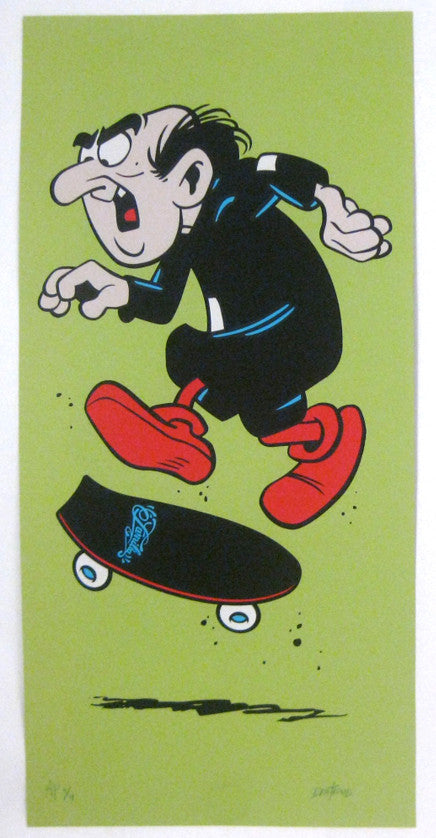TODDITIES: Gargamel Sour Apple variant print – Burlesque of North