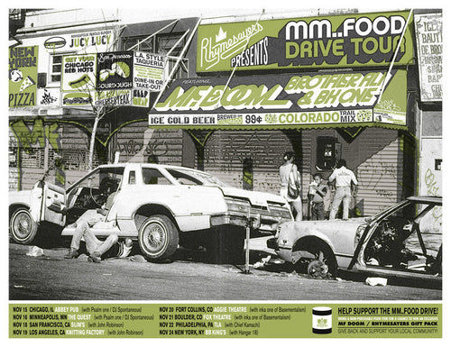 MF DOOM: MM.. FOOD Drive reprint