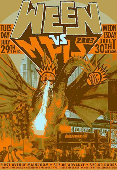 Ween Vs Minneapolis – Burlesque of North America