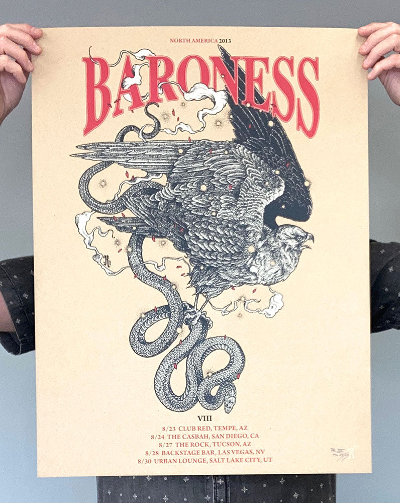 Richey Beckett: 2013 Baroness Tour Printer's Proof (RAER)